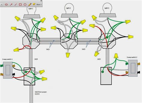 wiring diagram for new lights